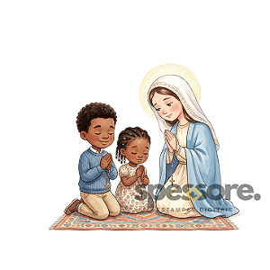 Crianças em oração