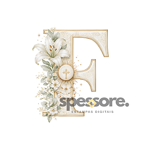 Letra F - Monograma