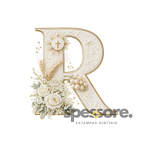 Letra R - Monograma