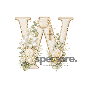 Letra W - Monograma