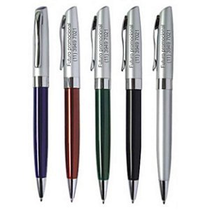 D314 - Caneta de metal personalizada 1