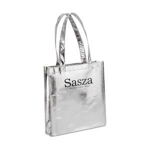 d45798 Sacola feita com material tnt laminado diversas cores