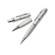 S323 - caneta com laise e pendrive embutido 4GB