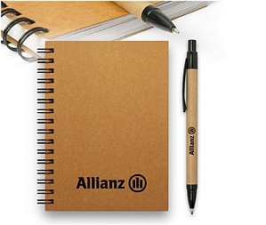 S46 - Bloquinho com caneta eco.