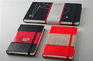 Moleskine Personalizado capa 4 cores moderno