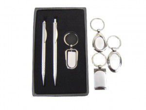 D224 - Kit caneta, lapiseira e chaveiro