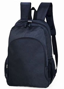 D480 - Mochila com um bolso na frente, e espaço para notebook. Revestida por dentro e alças com espumas.