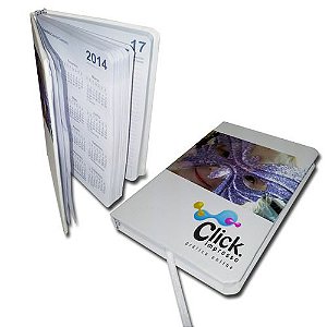 Agenda capa dura colorida