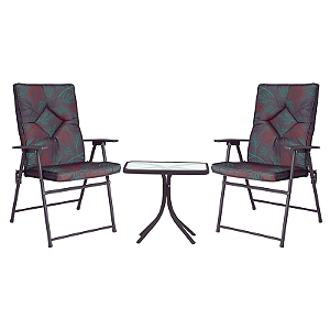 Conjunto Estofado 3 Peças K3 Grafite