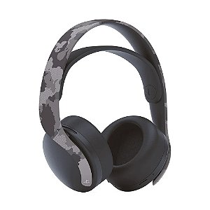Headset sem fio Pulse 3D Gray Camouflage Sony PS5