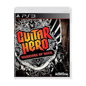 Guitar Hero  Warrior of Rock PS3 - USADO