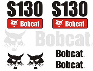 Kit de Adesivos Bobcat S130