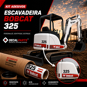 Kit Adesivo Bobcat 325 Completo