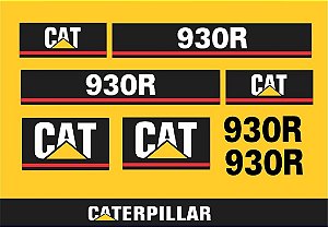 Kit de Adesivos CATERPILLAR 930R