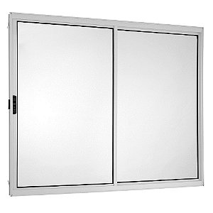 janela 2 folhas alumínio branco esquadrisul - Só Alumínio SP