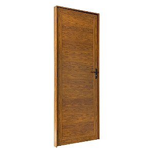 Pronta entrega - porta lambril alumínio cerejeira linha 30 topsul