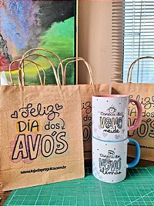 Caneca Alça Rosa