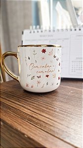 Caneca Imperial Dourada 400 ml