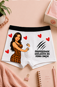 Cueca Boxer Personalizada