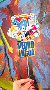 Topo de Bolo Arte Personalizada