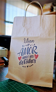 Sacola Kraft | Personalizada