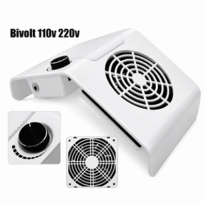 COLETOR SUGADOR DE PO BIVOLT 80w BRANCO