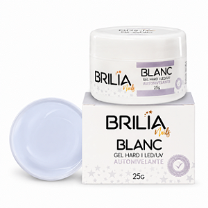 GEL BRILIA NAILS AUTONIVELANTE BLANC - POTE 25g