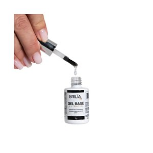 GEL BRILIA NAILS BASE ULTRAFIX CLEAR - FRASCO 9g