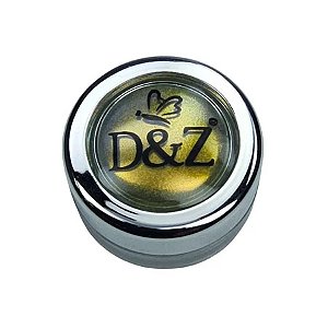 GLITTER PO CROMADO D&Z - DOURADO