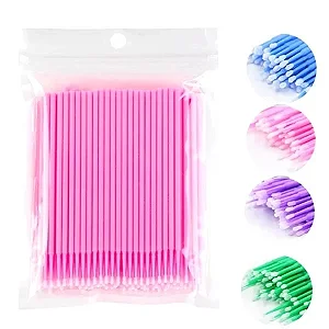 MICROBRUSH COTONETES FINO UNHAS-CILIOS 100 un