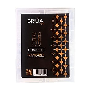 MOLDE F1 BRILIA NAILS MANDORLA 120 un