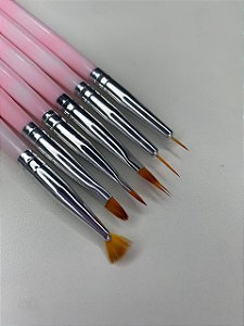 PINCEL DIVERSOS PARA UN HAS KIT 6