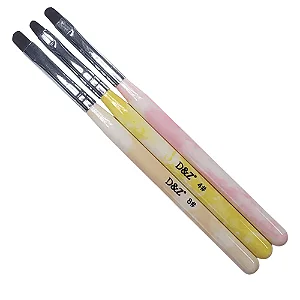 PINCEL LINGUA DE GATO D&Z KIT C/3 (4-6-8)