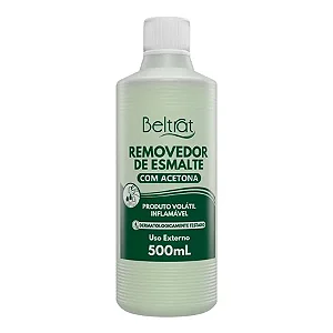 REMOVEDOR BELTRAT COM ACETONA 500 ml