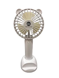 VENTILADOR MINI PORTATIL RECARREGAVEL 3 VELOCIDADES