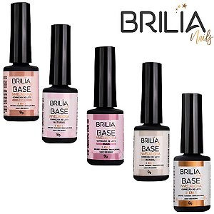GEL BRILIA NAILS BASE NIVELADORA - FRASCO 9g