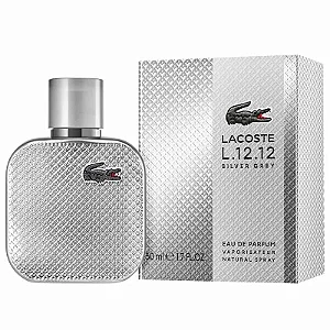 Lacoste L.12.12 Silver Grey Eau de Parfum Masculino