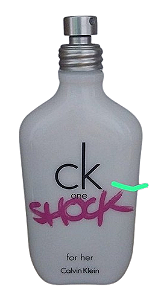 Calvin Klein CK One Shock For Her Eau De Toilette (SEM CAIXA, SEM TAMPA E VAZADO)