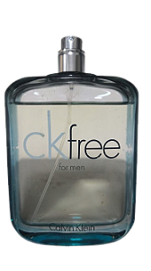 Calvin Klein CK Free For Men Eau de Toilette Masculino (Sem caixa, sem tampa, frasco descascado e vazado)