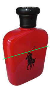 Ralph Lauren Polo Red Eau de Toilette Masculino (Sem caixa, frasco e tampa descascados e borrifador com defeito))