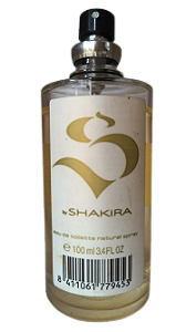 S By Shakira Eau De Toilette Feminino - Vintage Tester (Sem caixa, sem tampa e vazado)