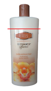Jean Philippe Hidratante Corporal Intimate Secret Sensual Vanilla (Tampa quebrada e vazado)