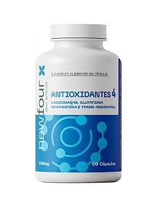 Antioxidantes 4 (Coenzima Q10, Glutationa, Astaxantina e Trans-resveratrol)