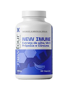New Imune (Extrato de alho, Própolis, Vit C e Cúrcuma)