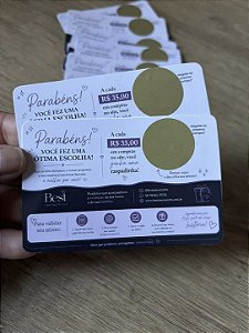 Card Raspadinha da Sorte