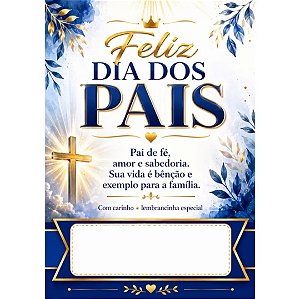 Card Dia dos Pais 7x10
