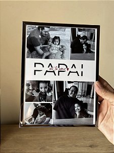 Quadro dia dos pais + chaveiro