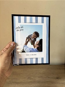 Quadro dia dos pais + chaveiro mod. 2