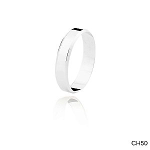 ALIANÇA CH50 PRATA