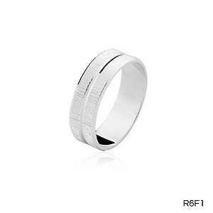 ALIANÇA R6F1 PRATA